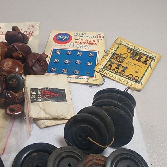 Vintage Button Collection in Assorted Colors